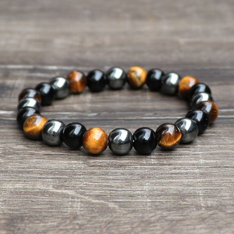 Tiger Eye Stone Bracelet Natural Stone Bracelet - ShreeBliss