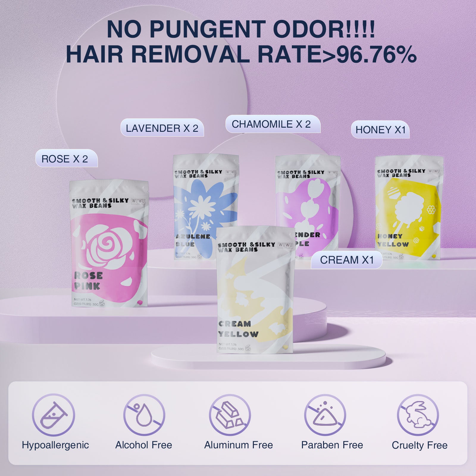 69-Piece Waxing Kit - ShreeBliss