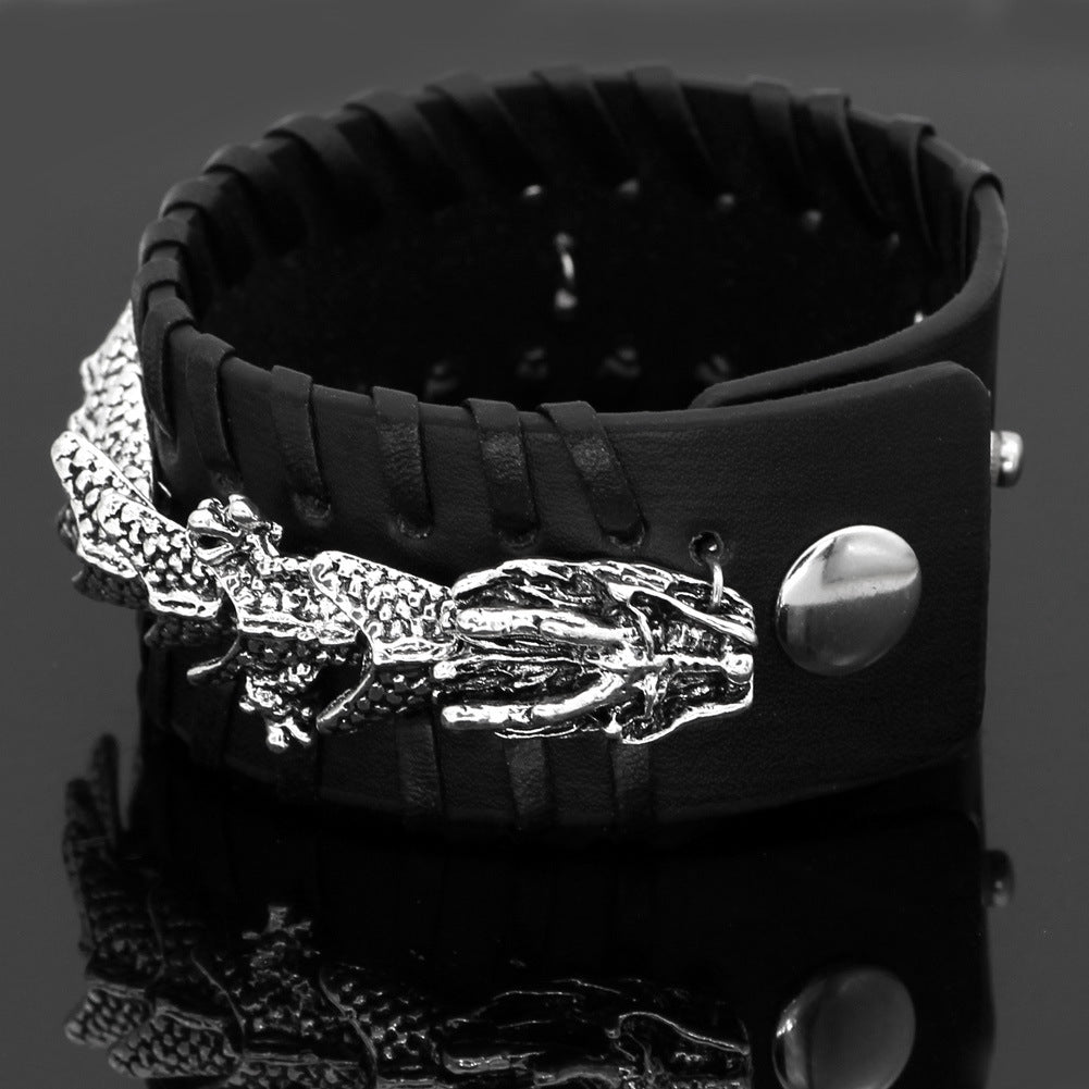 Viking Pirate Celtic Dragon Bracelet – ShreeBliss