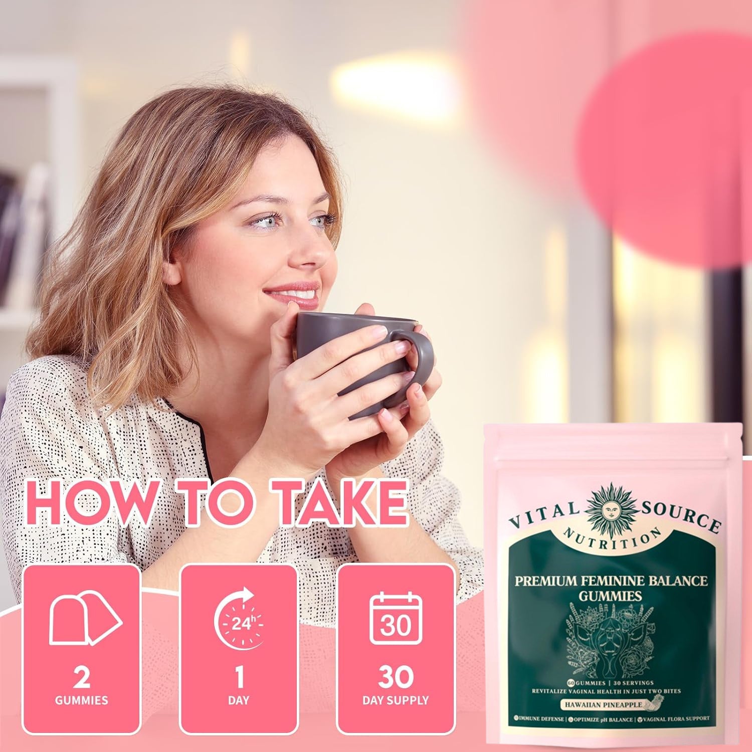 Premium Feminine Balance Gummies - ShreeBliss