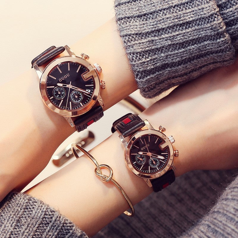 Small Dial Ladies Calendar Belt Watch - ShreeBliss