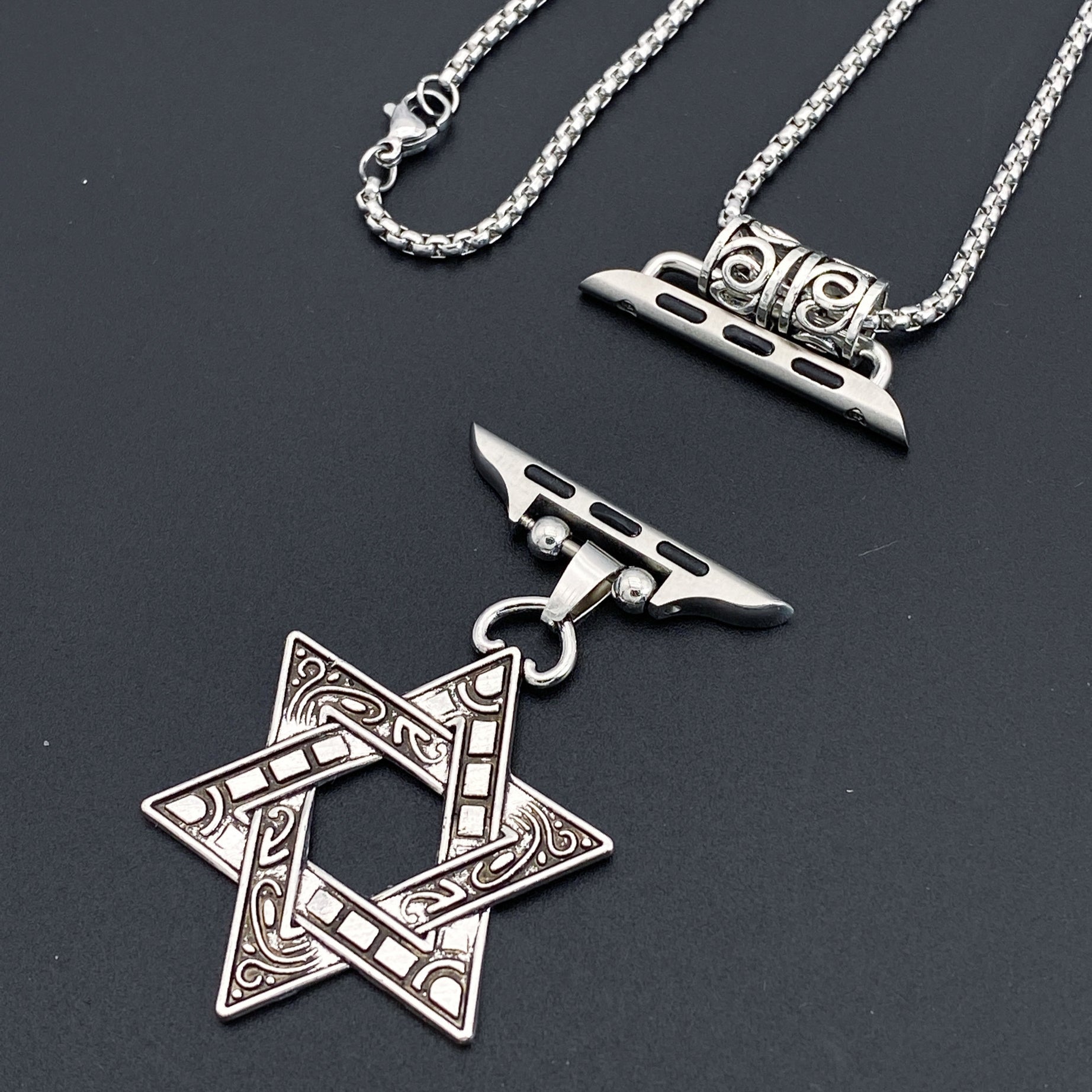 Watch Necklace with Feather Strap - ShreeBliss