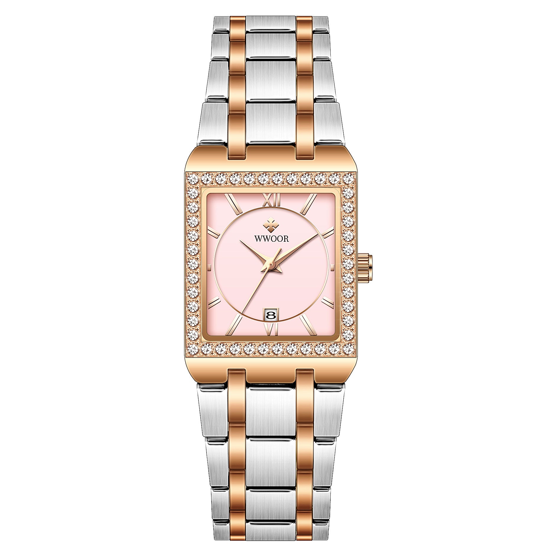 Grip Love Diamond Waterproof Quartz Watch - ShreeBliss