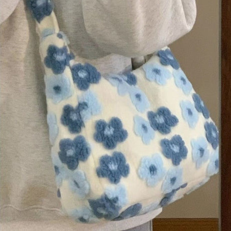 Women's Large Capacity Fur Bag – ShreeBliss