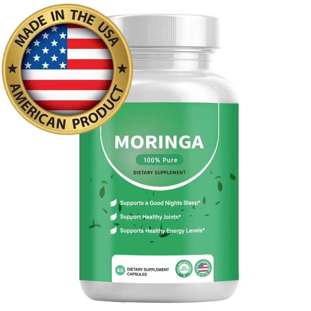 Moringa Capsules for Energy & Immunity - ShreeBliss
