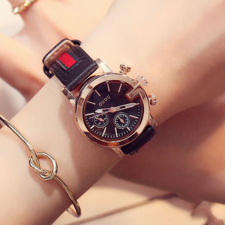 Small Dial Ladies Calendar Belt Watch - ShreeBliss