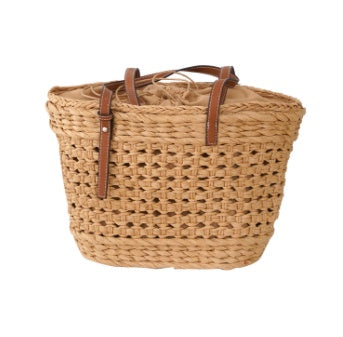 Large Capacity Straw Braided Bag – ShreeBliss