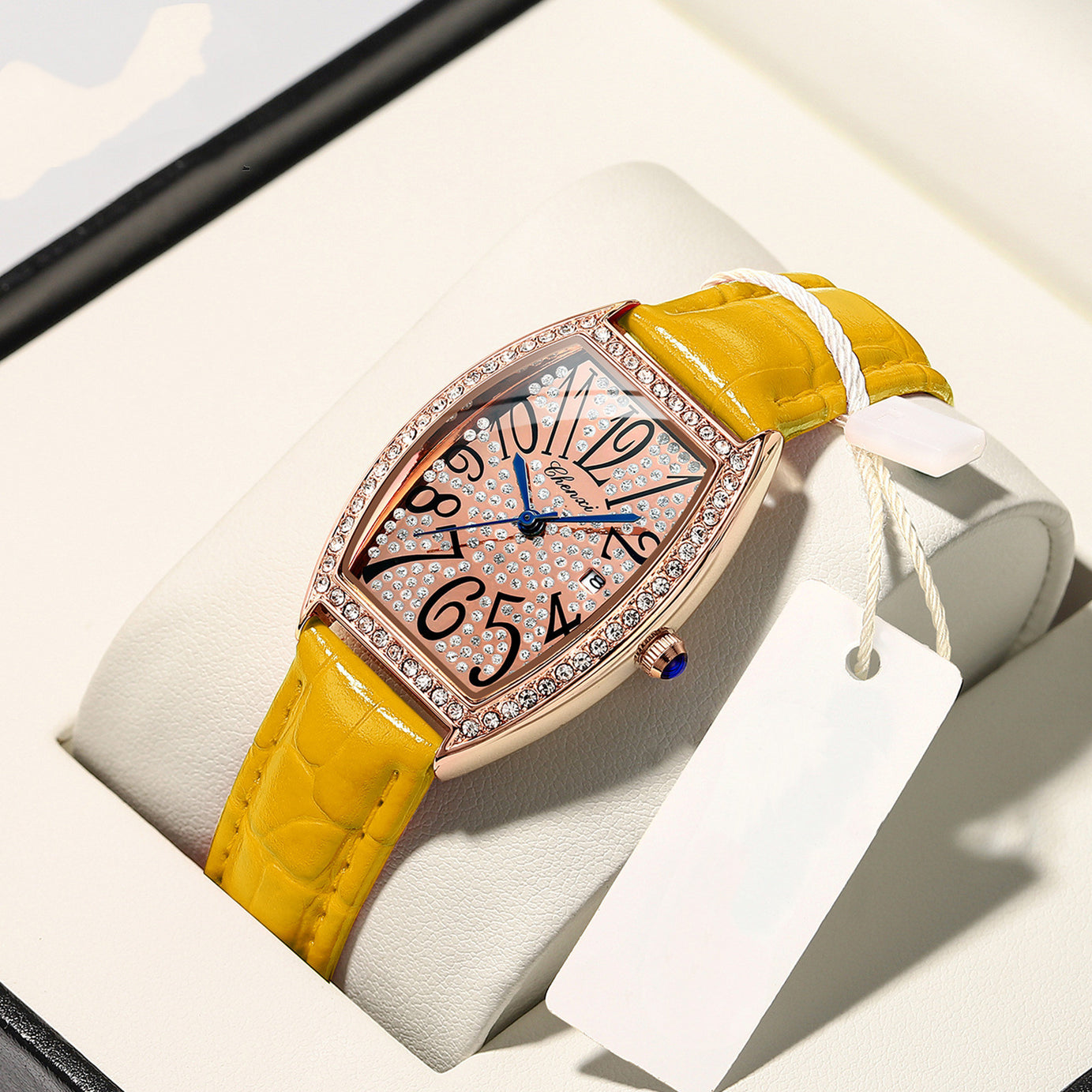 Casual Ladies Watch with Solid Steel Band - ShreeBliss