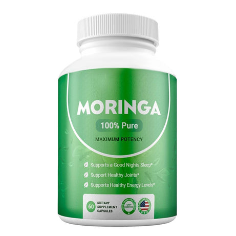 Moringa Capsules for Energy & Immunity - ShreeBliss