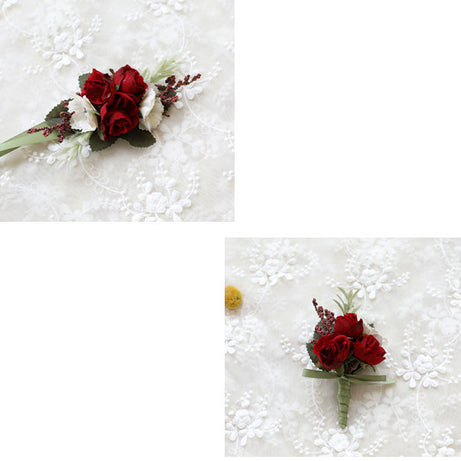 Groom & Groomsman Corsage – ShreeBliss