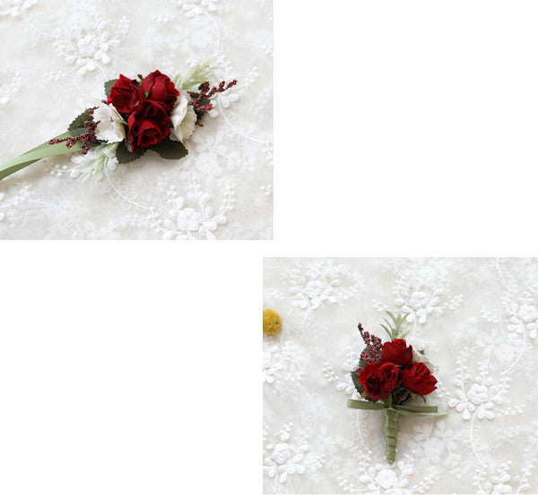 Groom & Groomsman Corsage – ShreeBliss