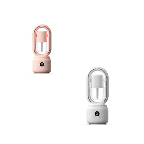 Summer Water Cooled Spray Mist Electric Fan USB Rechargeable Portable Wireless Air Humidifier Bladeless Ventilator Table Fan