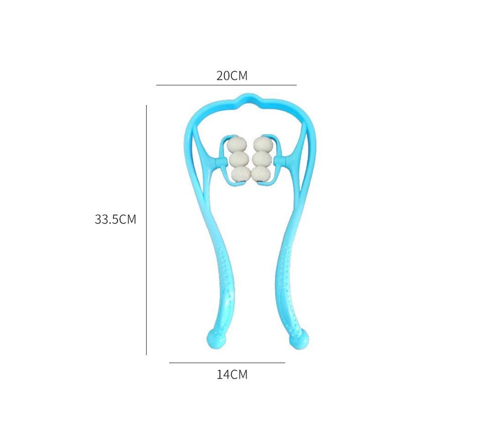 Manual Six-ball Household Multifunctional Neck Massager