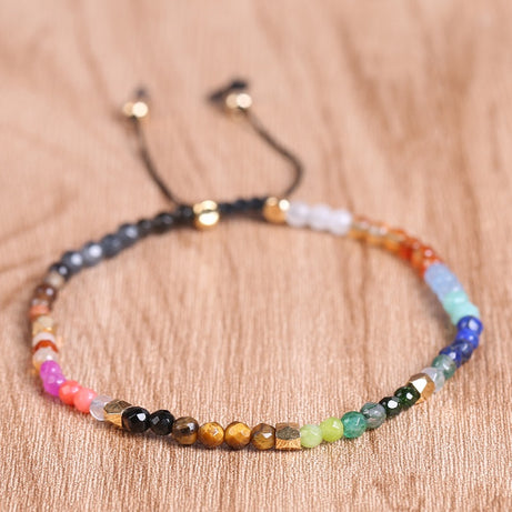 12 Constellation Lucky Stone 7 Chakra Bracelet – ShreeBliss