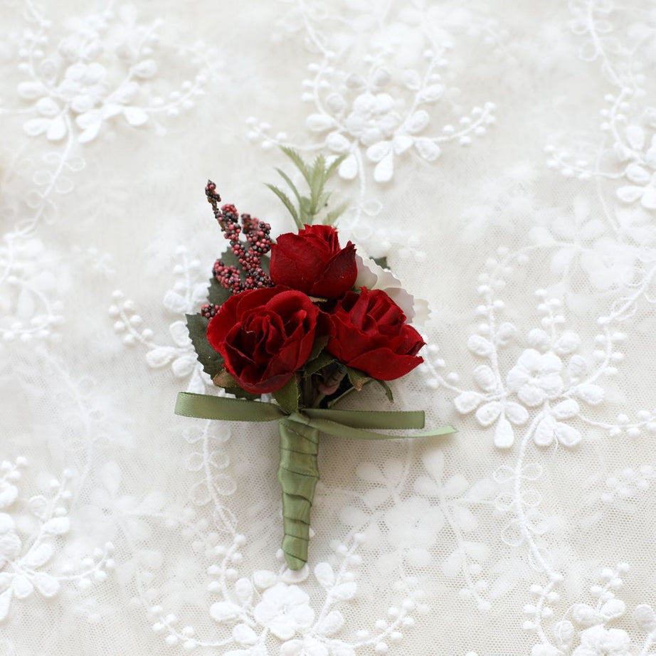 Groom & Groomsman Corsage – ShreeBliss