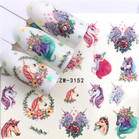 Flower Nail Stickers - ShreeBliss