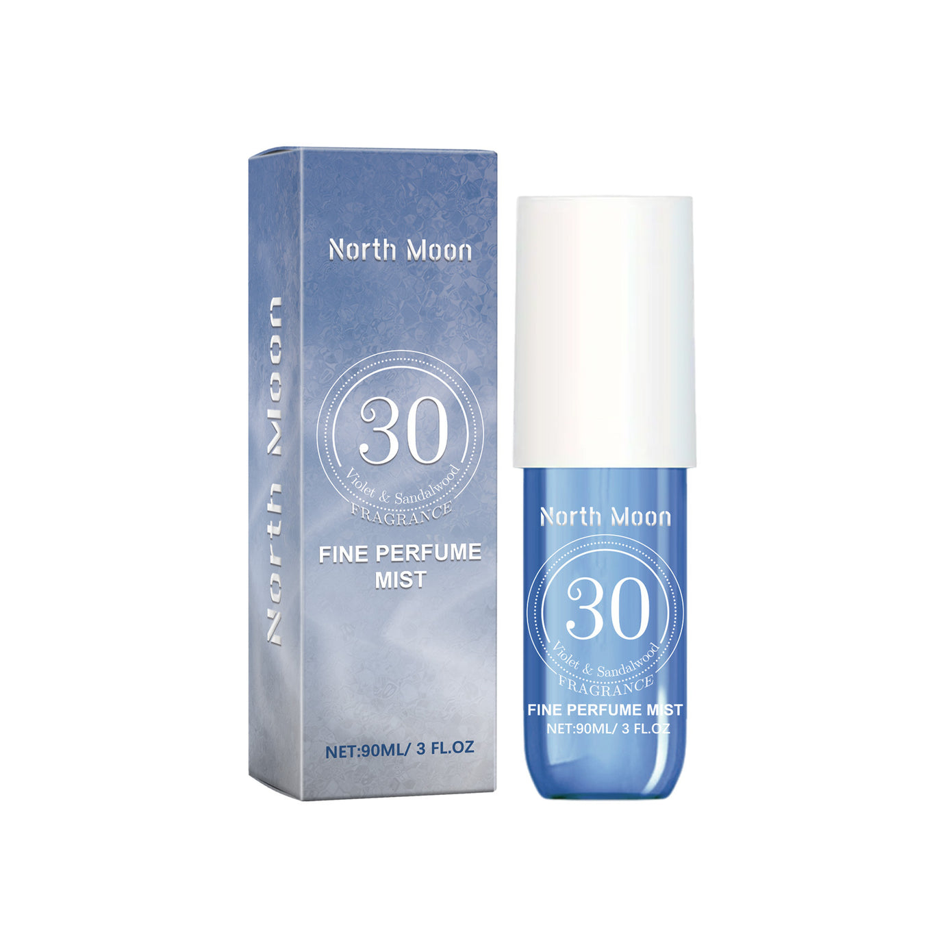 North Moon Fragrance Spray - Long-Lasting Body & Hair Mist for Women - ShreeBliss
