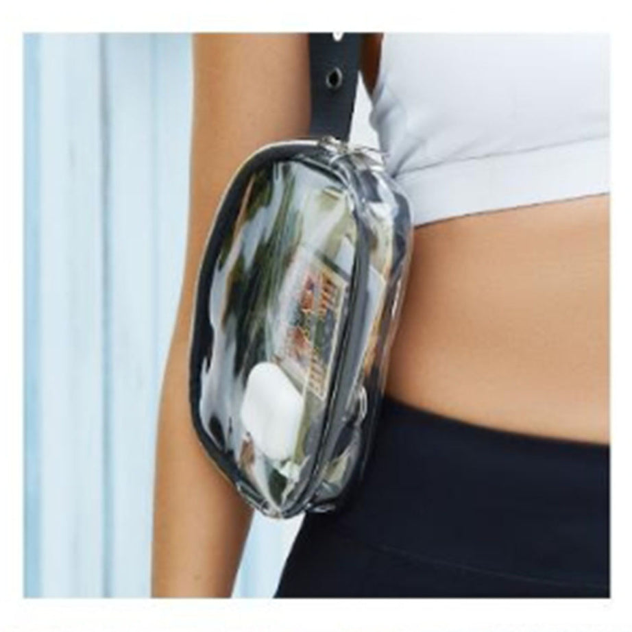 Clear Fanny Pack for Men & Women - Waterproof Stadium Approved Belt Bag with Adjustable Strap - ShreeBliss
