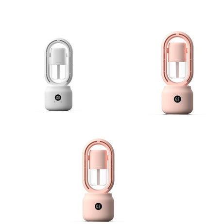 Summer Water Cooled Spray Mist Electric Fan USB Rechargeable Portable Wireless Air Humidifier Bladeless Ventilator Table Fan