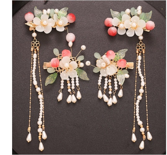 Fringed Headdress Hairpin Set – ShreeBliss
