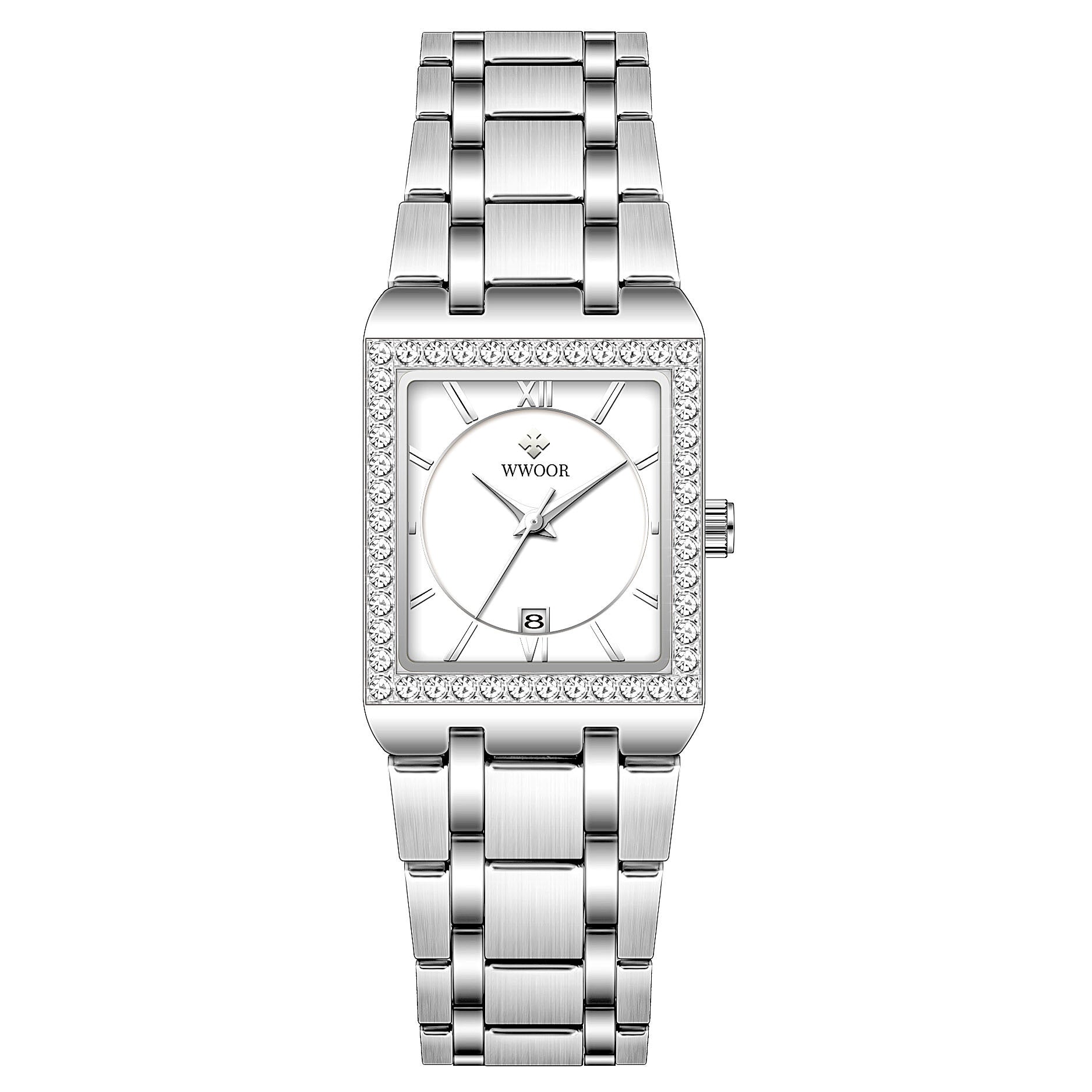 Grip Love Diamond Waterproof Quartz Watch - ShreeBliss