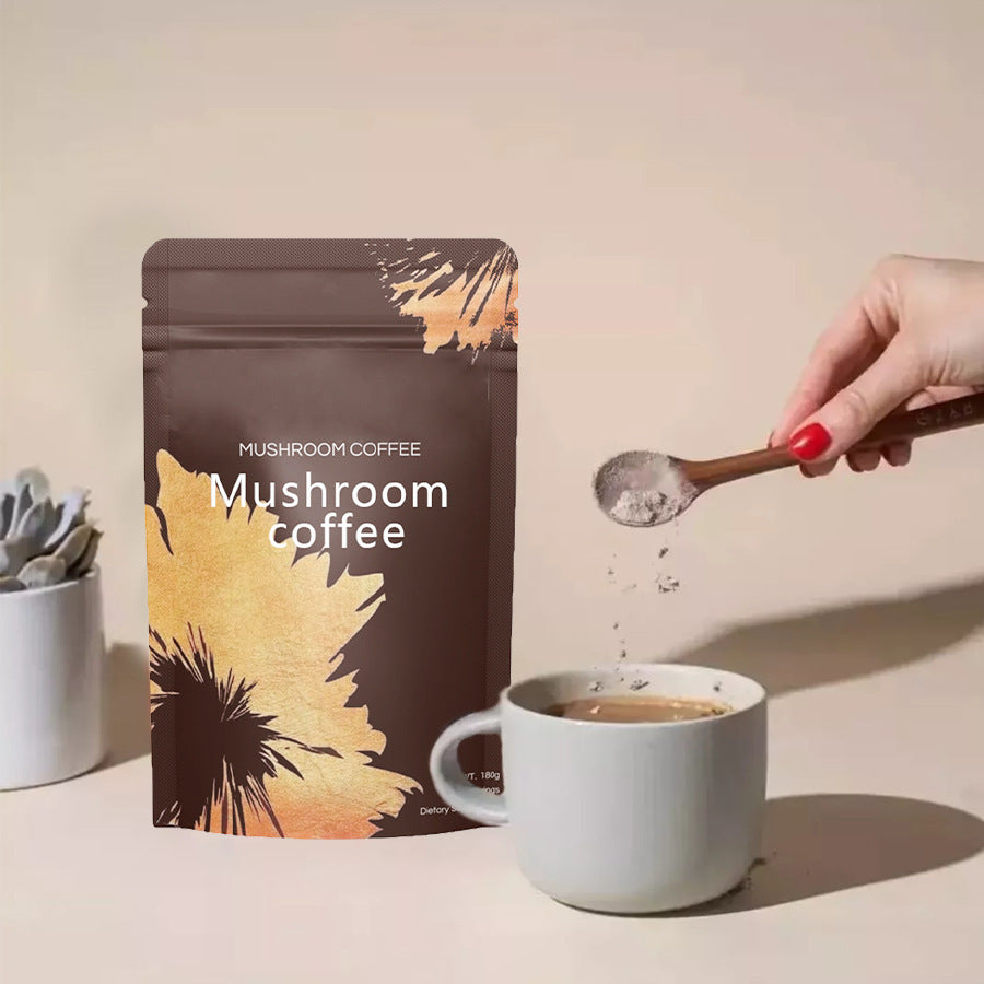 Mushroom Ground Coffee - Natural Energy & Focus Boost - ShreeBliss