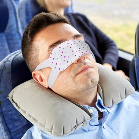 Lavender Heated Eye Mask - ShreeBliss