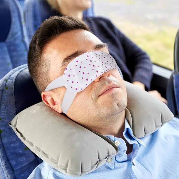 Lavender Heated Eye Mask - ShreeBliss