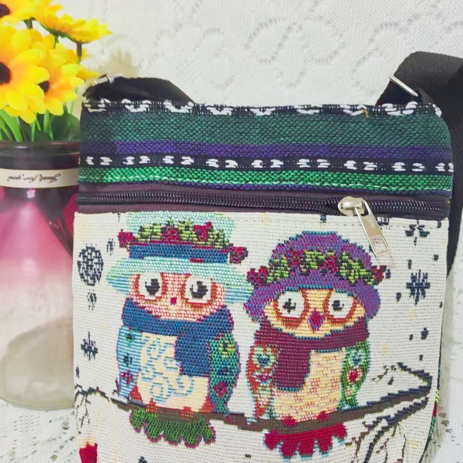 Ethnic Embroidered Elephant Crossbody Bag – ShreeBliss