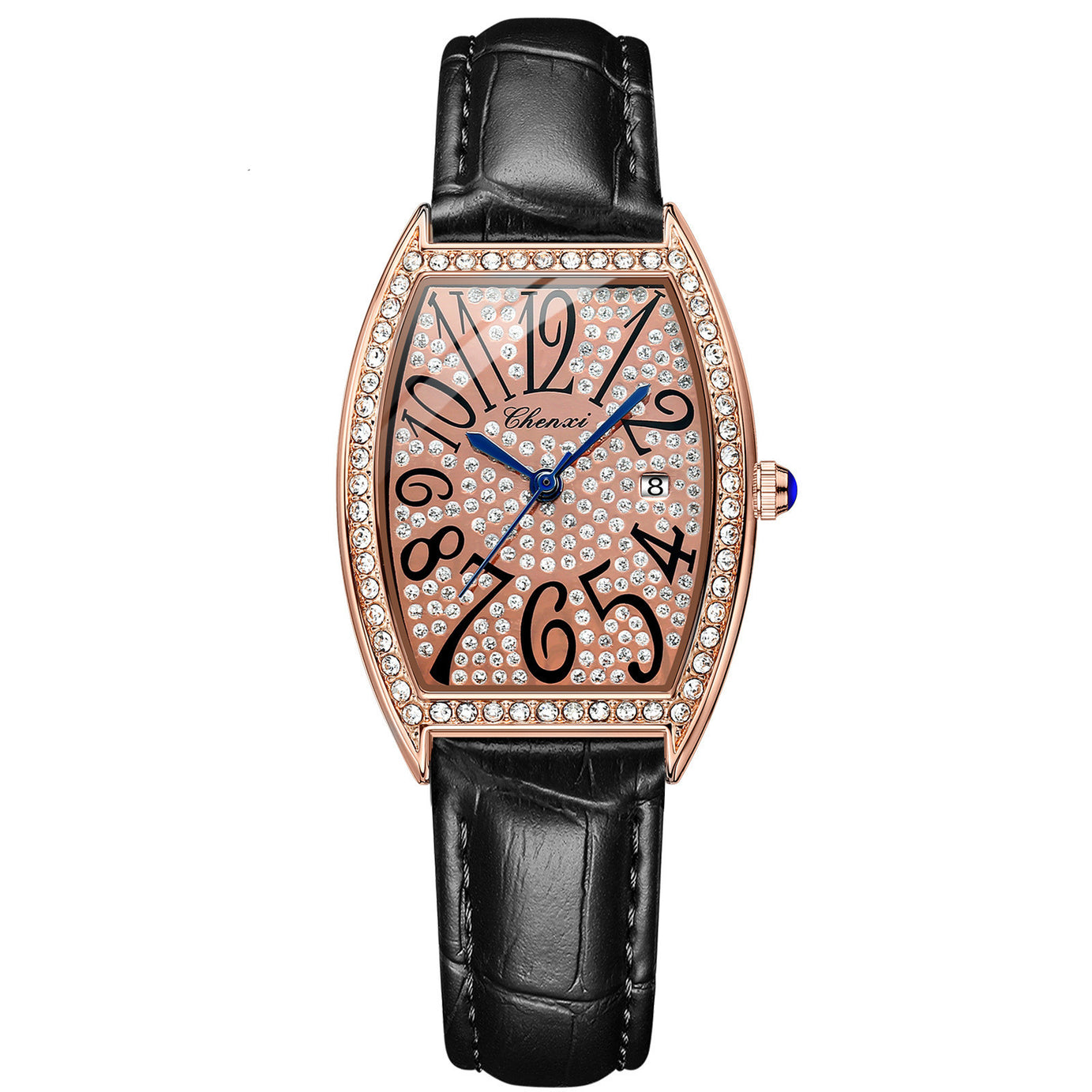 Casual Ladies Watch with Solid Steel Band - ShreeBliss