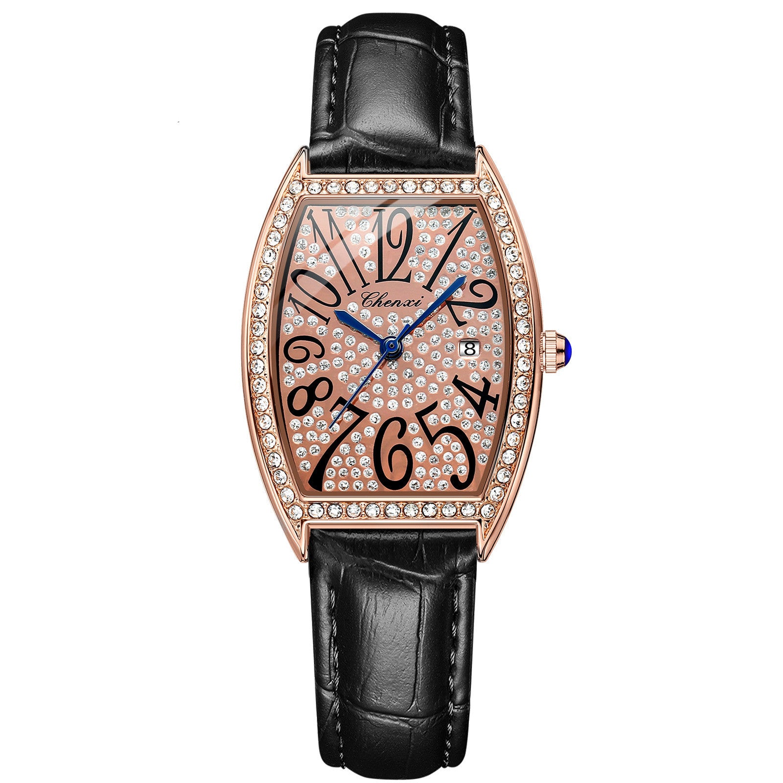 Casual Ladies Watch with Solid Steel Band - ShreeBliss