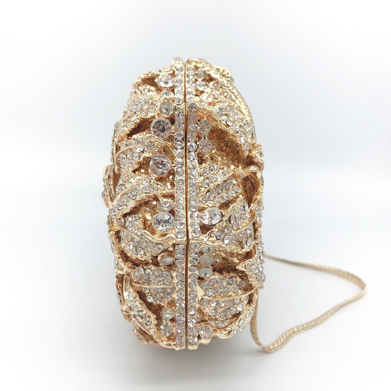 Hollow Rose Diamond Dinner Bag – ShreeBliss