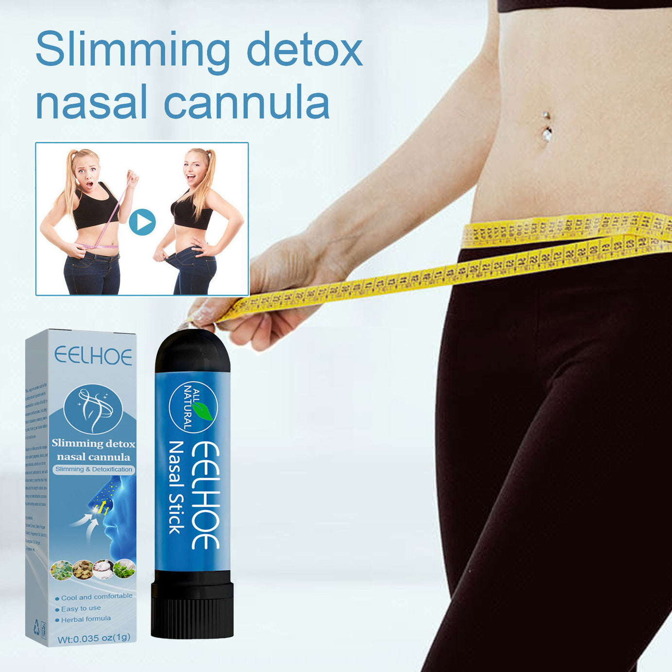 Slimming Nose Tube for Cooling & Body Shaping - ShreeBliss