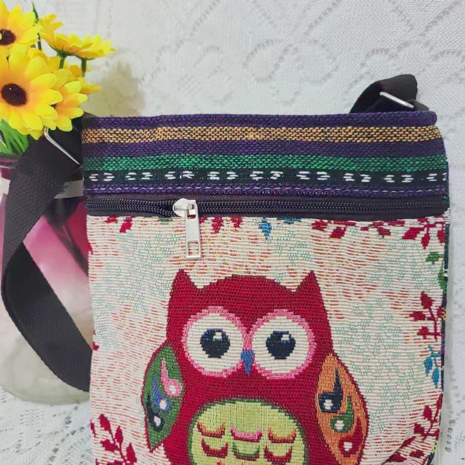 Ethnic Embroidered Elephant Crossbody Bag – ShreeBliss