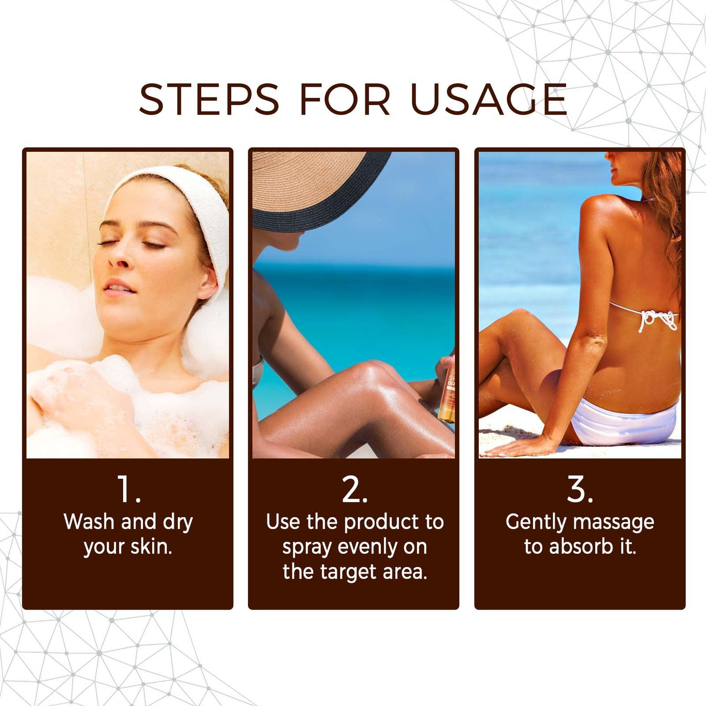 Tanning Aid Spray - ShreeBliss