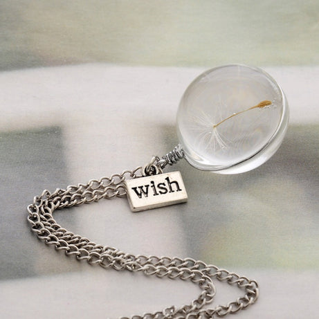 Fashion Jewelry Dandelion Pendant
