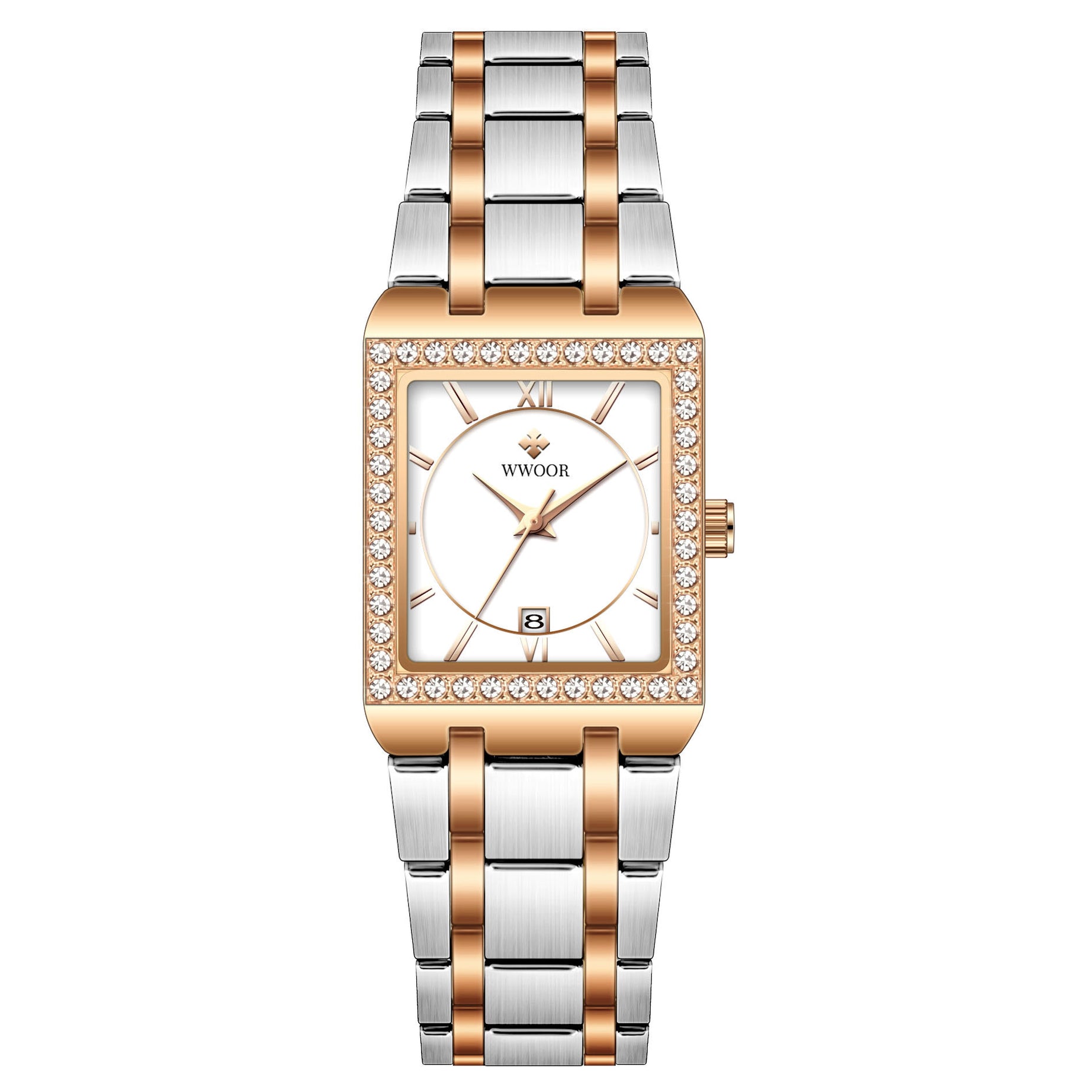 Grip Love Diamond Waterproof Quartz Watch - ShreeBliss