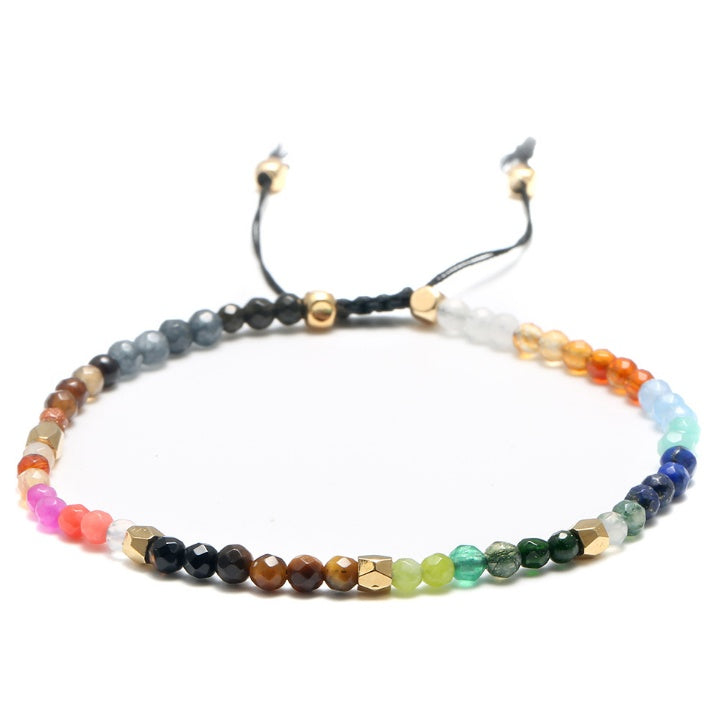 12 Constellation Lucky Stone 7 Chakra Bracelet – ShreeBliss