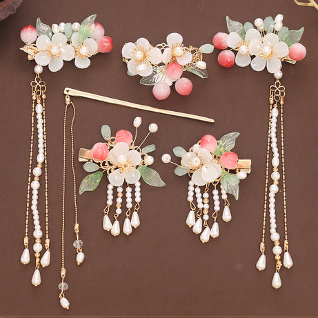 Fringed Headdress Hairpin Set – ShreeBliss