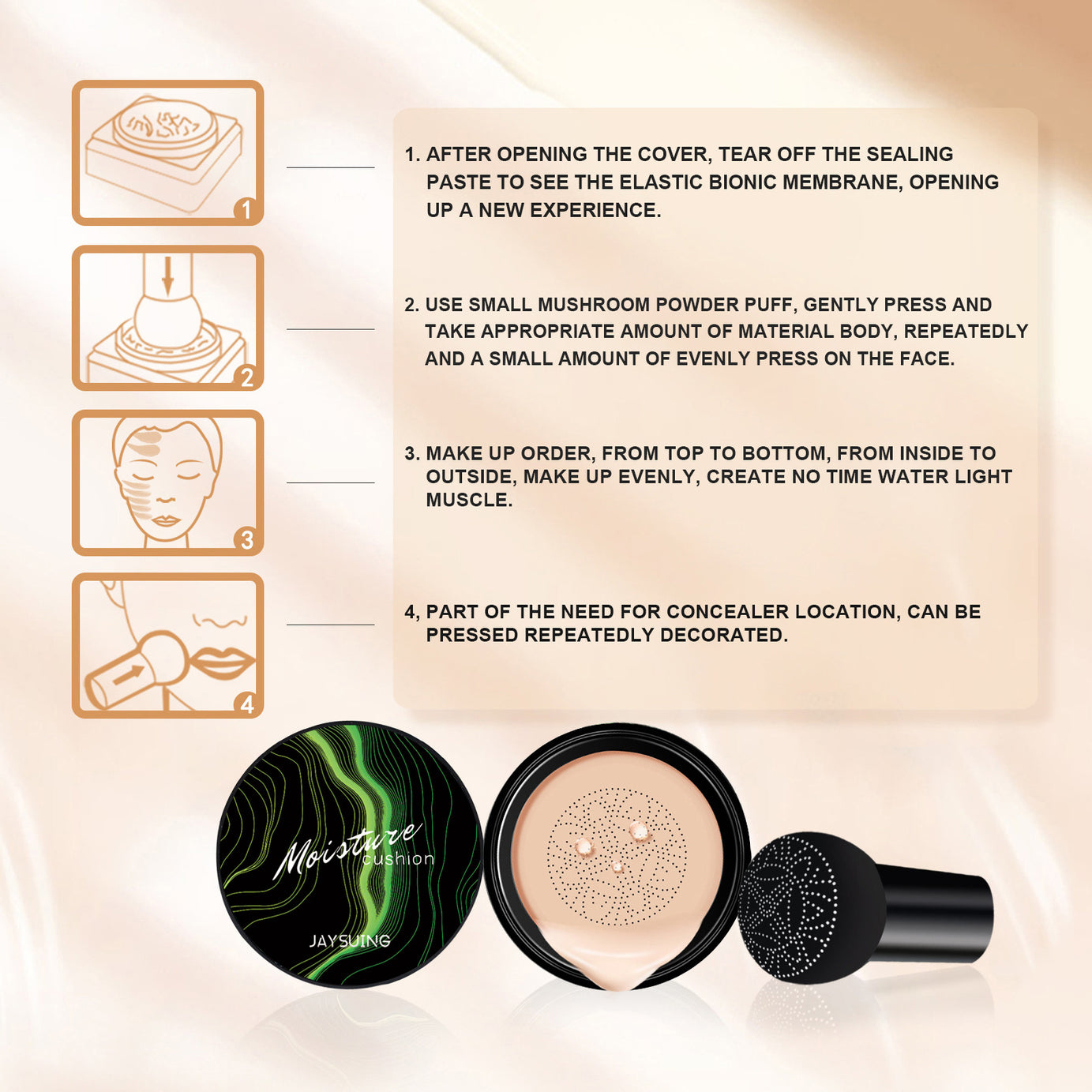 Mushroom Head Concealer - ShreeBliss