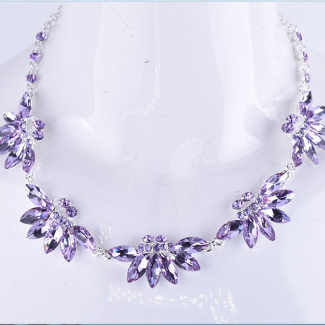 Alloy Crystal Flower Bridal Hairpiece – ShreeBliss