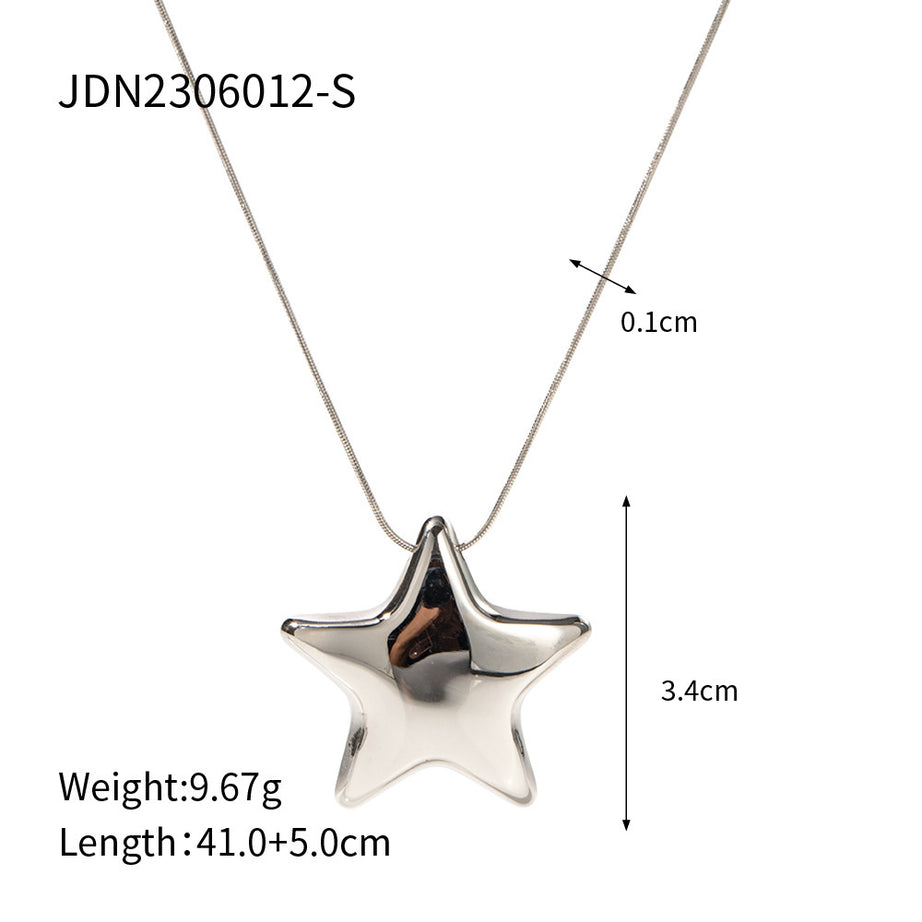 18K Gold-Plated Star Necklace – ShreeBliss