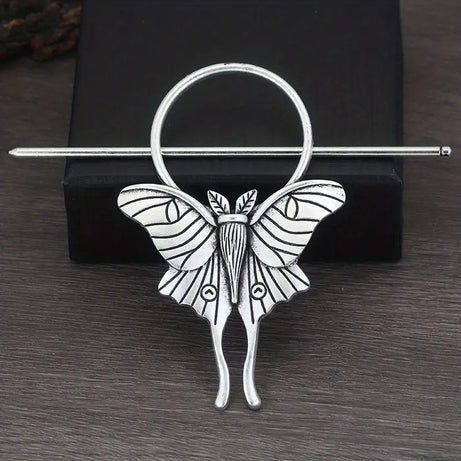 Viking Crescent Alloy Hair Barrette – ShreeBliss