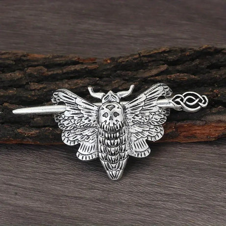 Viking Crescent Alloy Hair Barrette – ShreeBliss