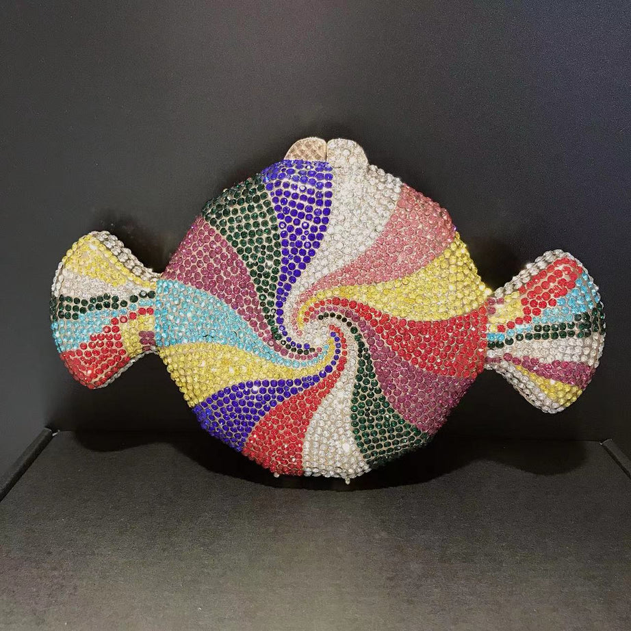 Women's Crystal Diamond Clutch – ShreeBliss