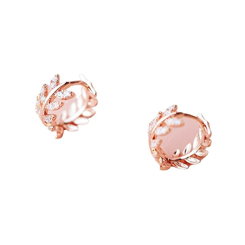 All-Matching Graceful Olive Branch Sterling Silver Women's Fashion Earrings – ShreeBliss