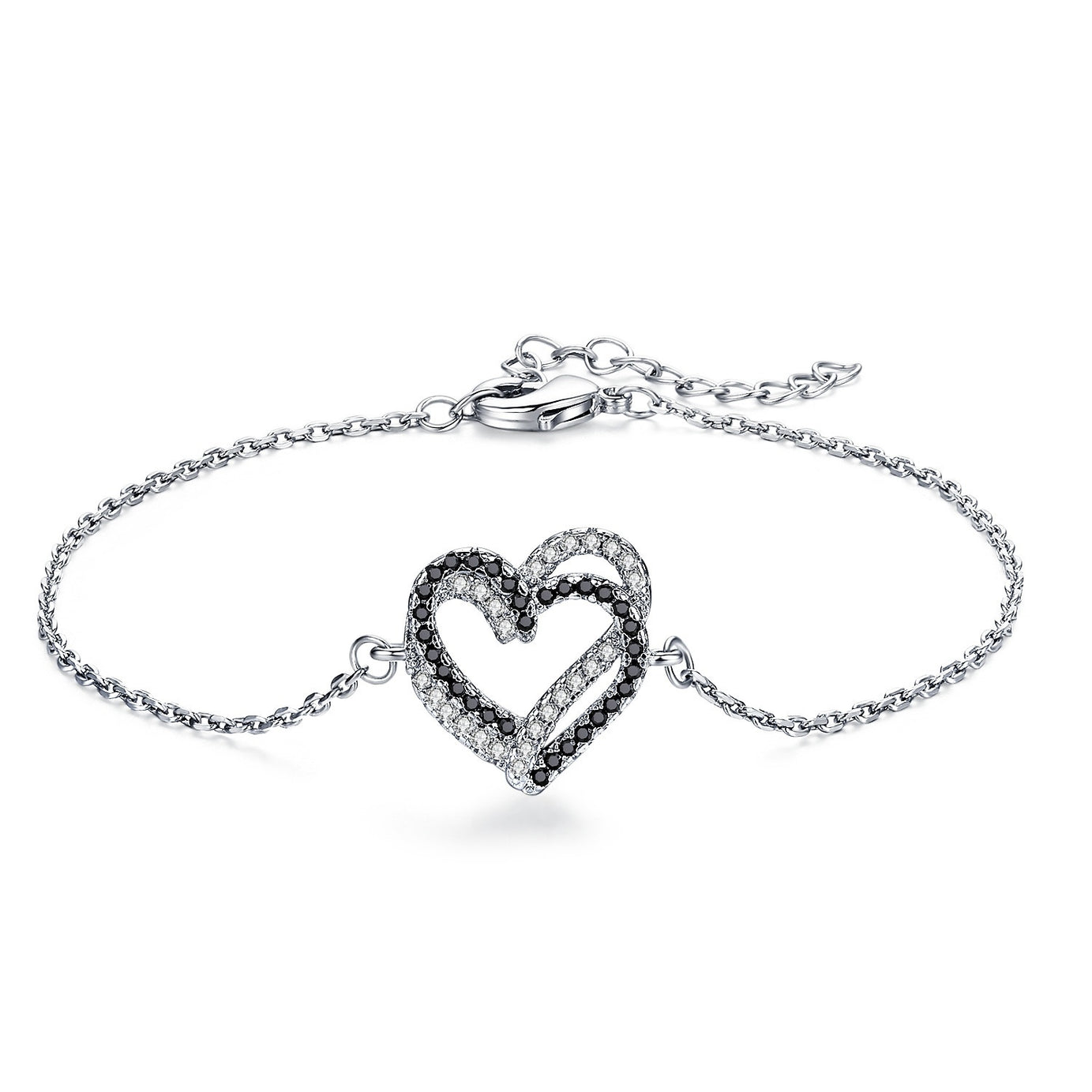 Titanium Steel Exquisite Cute Fashion Heart Bracelet – ShreeBliss