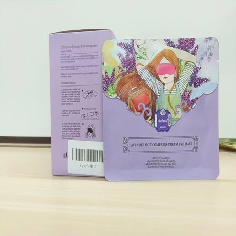 Lavender Heated Eye Mask - ShreeBliss