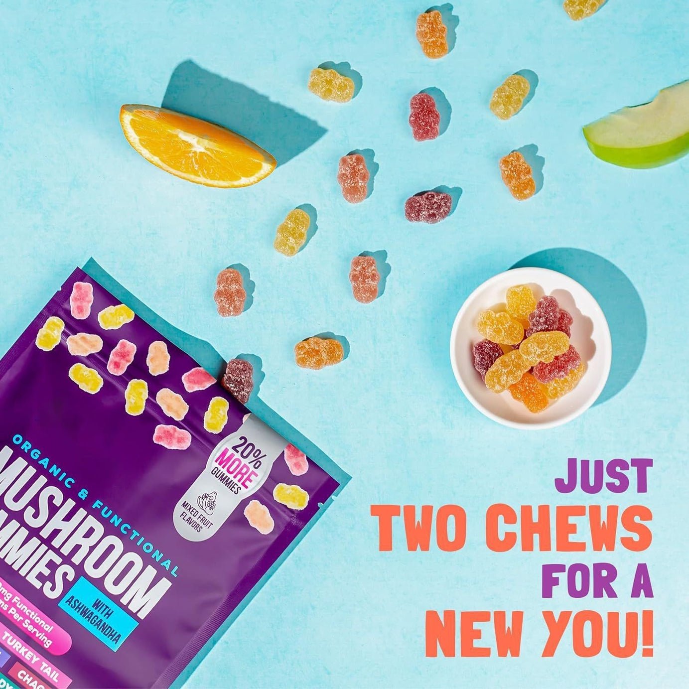 Mushroom Supplement Gummies - ShreeBliss