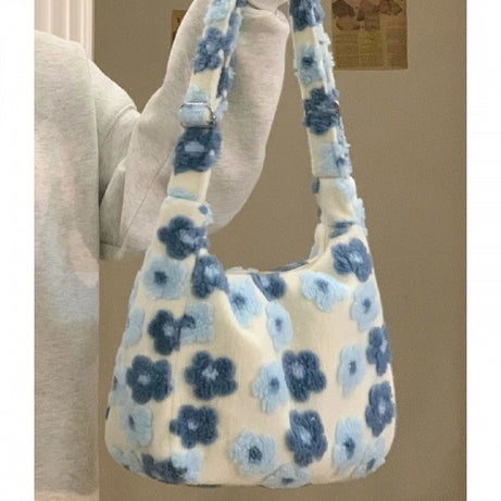 Women's Large Capacity Fur Bag – ShreeBliss